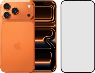 Apple iPhone 17 Pro Max 1TB Orange + BlueBuilt Screen Protector Glass
