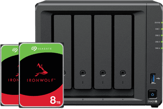 Synology DS425+ + Seagate IronWolf 8TB Duo Pack