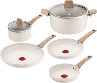Tefal Cera Bright ON 5-delige pannenset