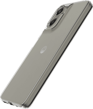 Just in Case Soft Design Motorola Moto G06 Back Cover Transparant