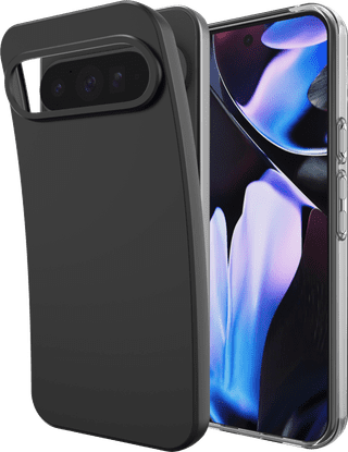 Just in Case Soft Design Google Pixel 10 Pro XL Back Cover Zwart