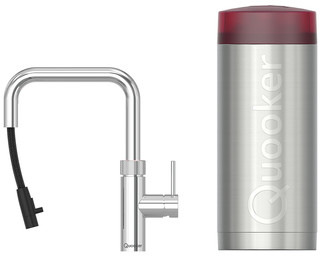 Quooker COMBI + Quooker Flex Square Chrome