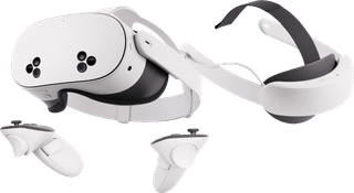 Meta Quest 3S 256GB Refurbished + Elite Strap met batterij