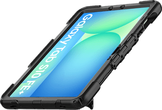 Just in Case Samsung Galaxy Tab S10 FE Plus Shockproof Case Zwart