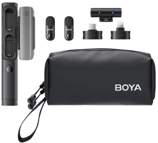 Boya Magic 02 voor Usb C, Lightning & 3,5mm