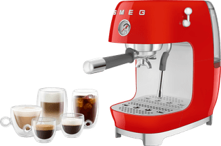 SMEG ECF03RDEU Rood