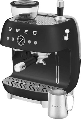 SMEG EGF03BLMEU Mat Zwart