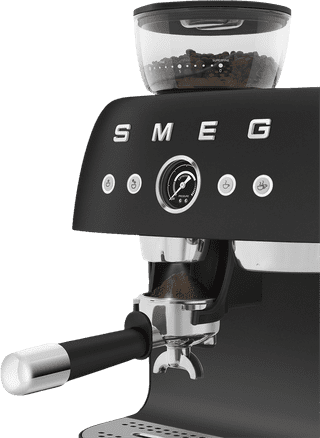 SMEG EGF03BLMEU Mat Zwart