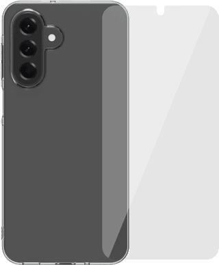 BlueBuilt Samsung Galaxy A17 4G/5G Back Cover Transparant + Screenprotector Glas