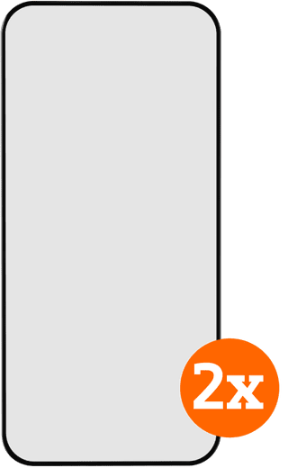 BlueBuilt Apple iPhone 17 Screenprotector Glas Duo Pack