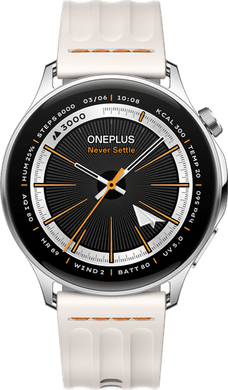 OnePlus Watch Lite Zilver 45 mm