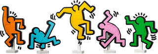 LEGO Art Keith Haring Dansende Figuren 31216