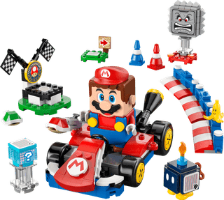 LEGO Super Mario Mario Kart interactieve Mario en standaardkart 72043