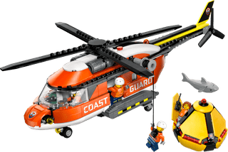 LEGO City Kustwacht Helikopter 60503