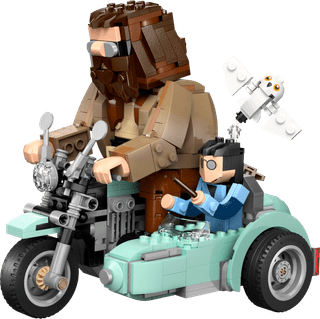 LEGO Harry Potter Hagrid en Harry's Rit op de Motor 76443