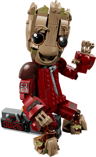 LEGO Marvel Groot in Ravager jumpsuit 76341