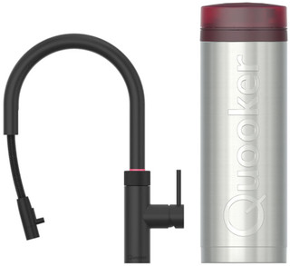 Quooker PRO3 + Quooker Flex Round Zwart