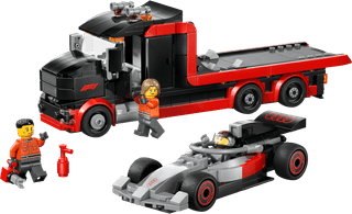 LEGO City F1 Displaytruck met Audi F1 racewagen 60493