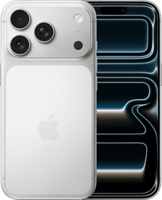Refurbished iPhone 17 Pro 512GB Zilver (Licht gebruikt)