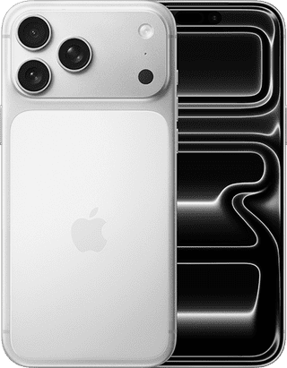 Refurbished iPhone 17 Pro Max 256GB Zilver (Zo goed als nieuw)