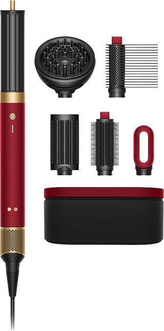 Dyson Airwrap Co-anda 2x Curly + Coily Red Velvet