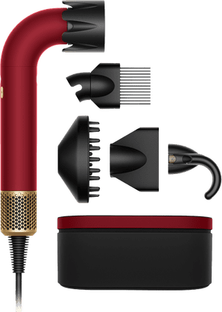 Dyson Supersonic r Curly + Coily Red Velvet