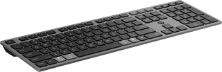 HP 720 Dual-Mode Wireless Keyboard Black QWERTY