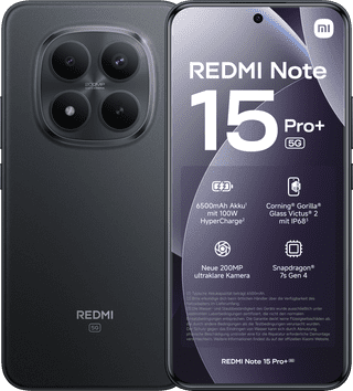 Redmi Note 15 Pro+ 256 Zwart 5G