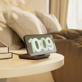 Zens MagSafe en Qi2 Draadloze Oplader 15W met Standaard Zwart