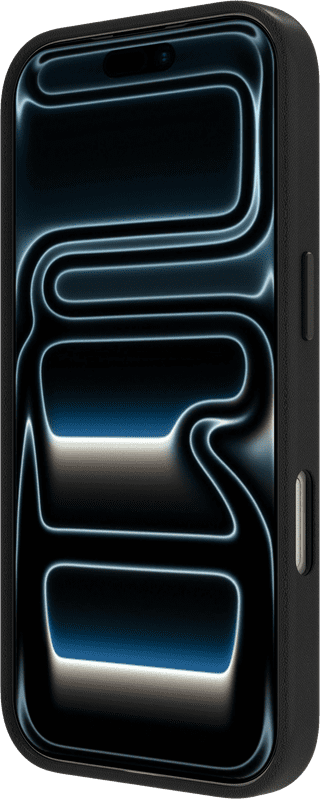 BlueBuilt Back Cover with MagSafe iPhone 18 Pro Leather Black
