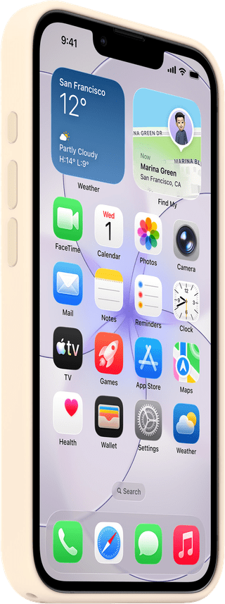 Apple iPhone 17e Back Cover met MagSafe Vanille