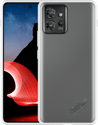 Just in Case Soft Design Motorola ThinkPhone Back Cover Transparant