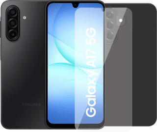 Samsung Galaxy A17 128GB Zwart 5G + Accessoirepakket