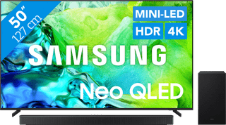 Samsung Neo QLED 50" QN80H (2026) + Samsung HW-B750F (2025)