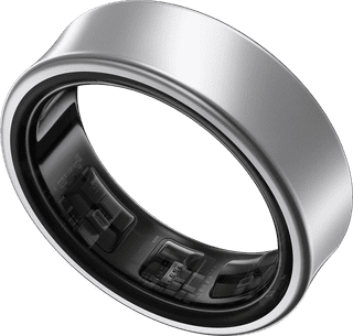 Samsung Galaxy Ring Maat 12 Zilver