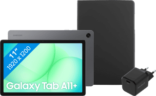 Samsung Galaxy Tab A11 Plus 11 inches 128GB WiFi + 5G Gray + Basic Accessory Pack