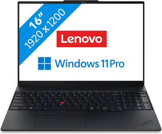 Lenovo ThinkPad E16 Gen 4 (Intel) Copilot+ PC - 21YC0079MH QWERTY