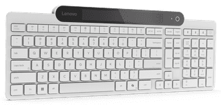 Lenovo 800 Self-Charging Bluetooth Toetsenbord QWERTY Wit