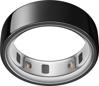 Oura Ring 4 Maat 4 Zwart