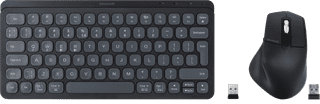 BlueBuilt Bluetooth Keyboard Premium Mini + Imperium Ergonomic Bluetooth Mouse