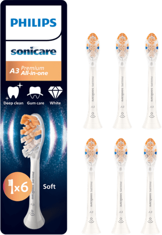 Philips Sonicare Premium All-in-One Wit (6 stuks)