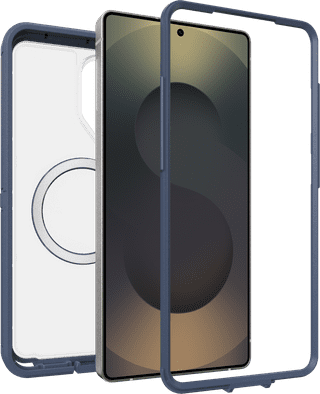 OtterBox Defender Samsung Galaxy S26 Ultra Back Cover met Magneet Transparant Blauwe Rand
