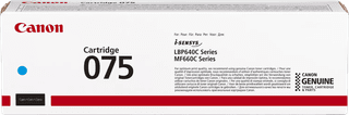 Canon 075 toner cyaan