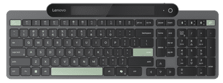 Lenovo 800 Self-Charging Bluetooth Keyboard QWERTY Black