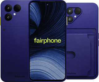 Fairphone 6+ 256GB Blauw 5G + Fairphone 6+ Protective Back Cover Blauw