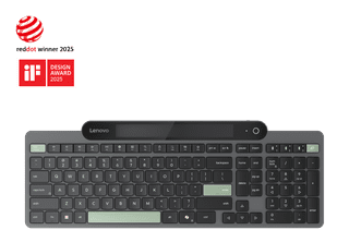 Lenovo 800 Self-Charging Bluetooth Keyboard QWERTY Black