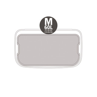Brabantia Bo Touch Bin Prullenbak 60 Liter Soft Grey