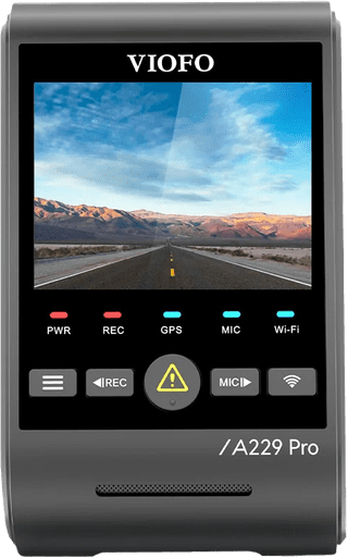 Viofo A229 Pro 1CH 4K Wifi GPS