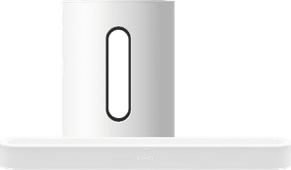 Sonos Beam Ultra Wit + Sonos Sub Mini