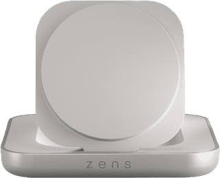 Zens MagSafe en Qi2 Draadloze Oplader 15W met Standaard Wit